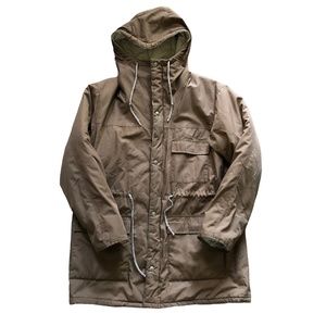 Fieldmaster Vintage Outdoor Hiking Hunting Fishing Zip Up Puffer Jacket - L